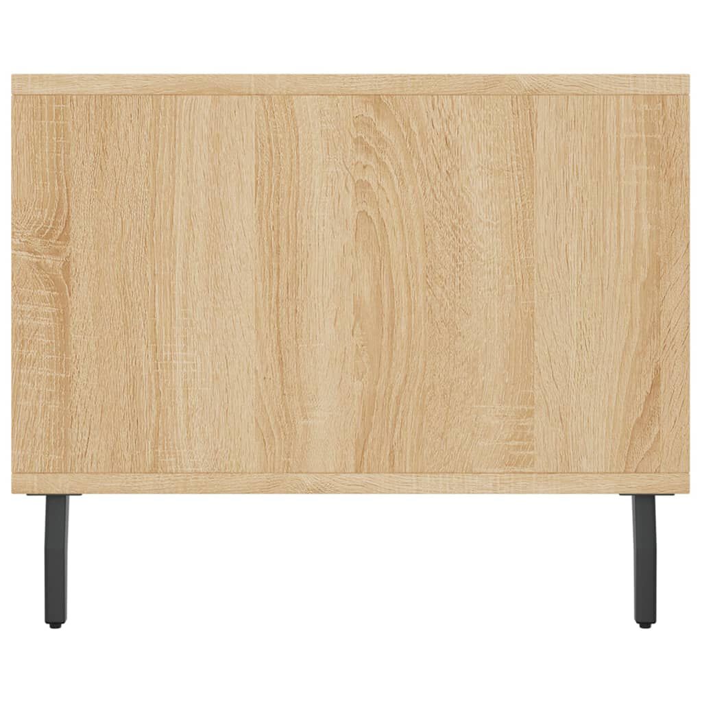 vidaXL Τραπεζάκι Σαλονιού Sonoma Δρυς 90x50x40 εκ. Επεξεργασμένο Ξύλο