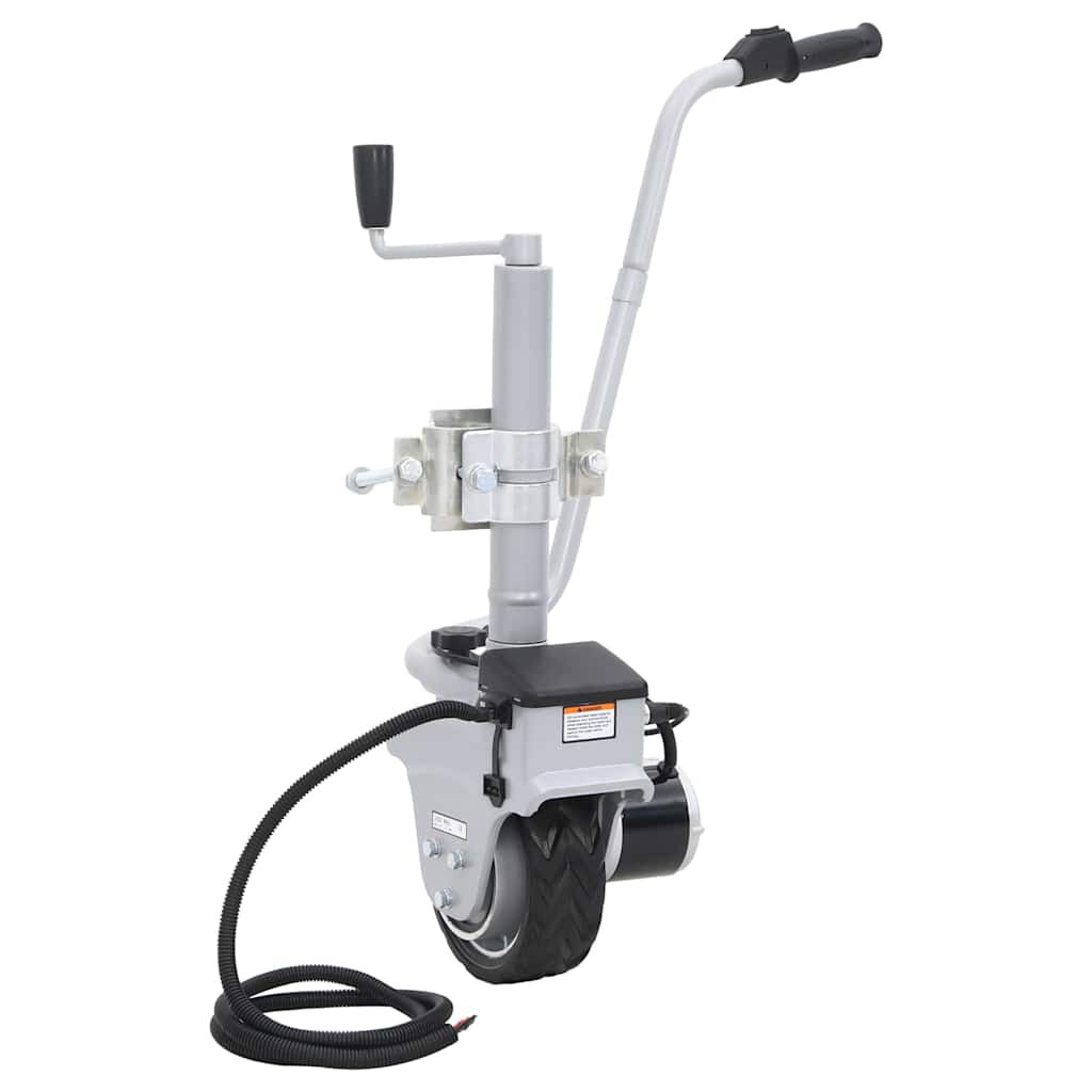 vidaXL Ποδαράκι Τρέιλερ Μηχανοκίνητο 12 V 350 W Αλουμινίου