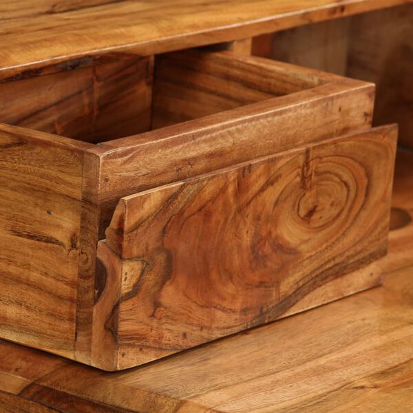 vidaXL Σεκρετέρ με Συρτάρια 88 x 50 x 90 εκ. από Μασίφ Ξύλο