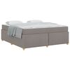 vidaXL &Sigma;&kappa;&epsilon;&lambda;&epsilon;&tau;ό&sigmaf; &Kappa;&rho;&epsilon;&beta;&alpha;&tau;&iota;&omicron;ύ Taupe 180 x 200 cm ύ&phi;&alpha;&sigma;&mu;&alpha;