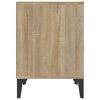 vidaXL Κομοδίνα 2 τεμ. Sonoma Δρυς 40 x 35 x 50 εκ.