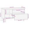 vidaXL Ντουλάπα Τηλεόρασης Καφέ 80 x 33.5 x 46 εκ. Μασίφ ξύλο ακακίας