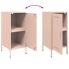 vidaXL Ντουλάπι Ροζ 36 x 39 x 79 εκ. από Χάλυβα