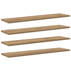 vidaXL &Rho;ά&phi;&iota; &Beta;&iota;&beta;&lambda;ί&omega;&nu; 3 &epsilon;&pi;ί&pi;&epsilon;&delta;&alpha; 4 &tau;&mu;&chi;. 80 x 20 x 1,5 cm &Kappa;&alpha;&phi;έ