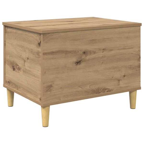 vidaXL Κομοδίνο artisan δρυς 60 x 44.5 x 45 εκ Επεξεργασμένο ξύλο