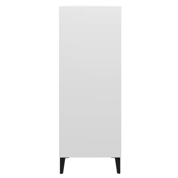 vidaXL Ντουλάπι Λευκό 69,5 x 32,5 x 90 εκ. από Επεξεργασμένο Ξύλο
