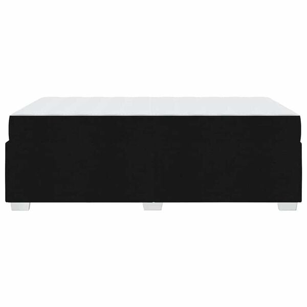 vidaXL Σκελετός Κρεβατιού Μαύρο 120 x 190 cm ύφασμα