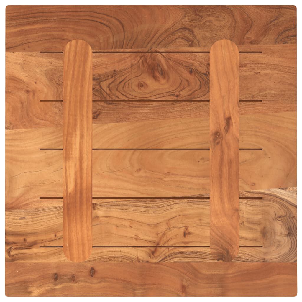 vidaXL Επιφάνεια Τραπεζιού Τετράγωνη 50x50x3,8 εκ. Μασίφ Ξύλο Ακακίας