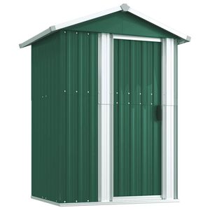 vidaXL &Alpha;&pi;&omicron;&theta;ή&kappa;&eta; &Kappa;ή&pi;&omicron;&upsilon; &Pi;&rho;ά&sigma;&iota;&nu;&eta; 126x97,5x177 &epsilon;&kappa;. &Gamma;&alpha;&lambda;&beta;&alpha;&nu;&iota;&sigma;&mu;έ&nu;&omicron; &Alpha;&tau;&sigma;ά&lambda;&iota;