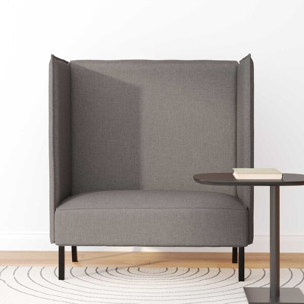 vidaXL Καναπές Υψηλής Πλάτης Ταμπά 109x56x121 εκ. Υφάσματος