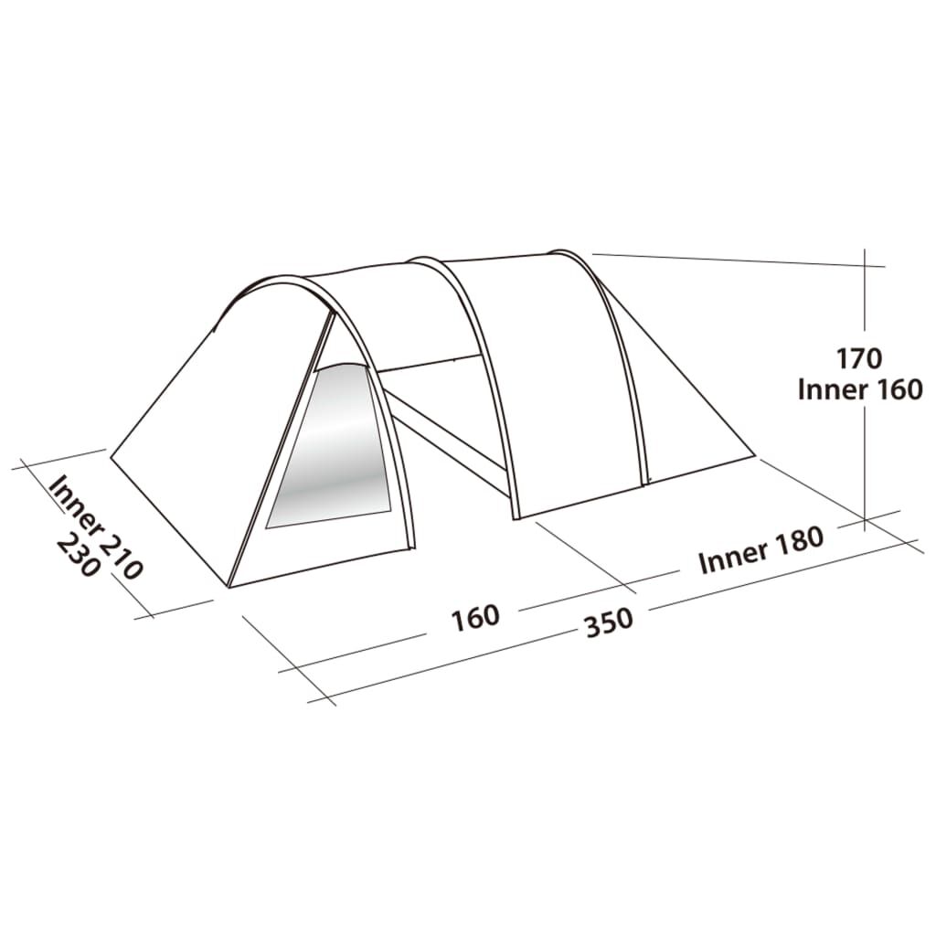 Easy Camp Σκηνή Κάμπινγκ Galaxy 300 3 Ατόμων Ρουστίκ Πράσινο
