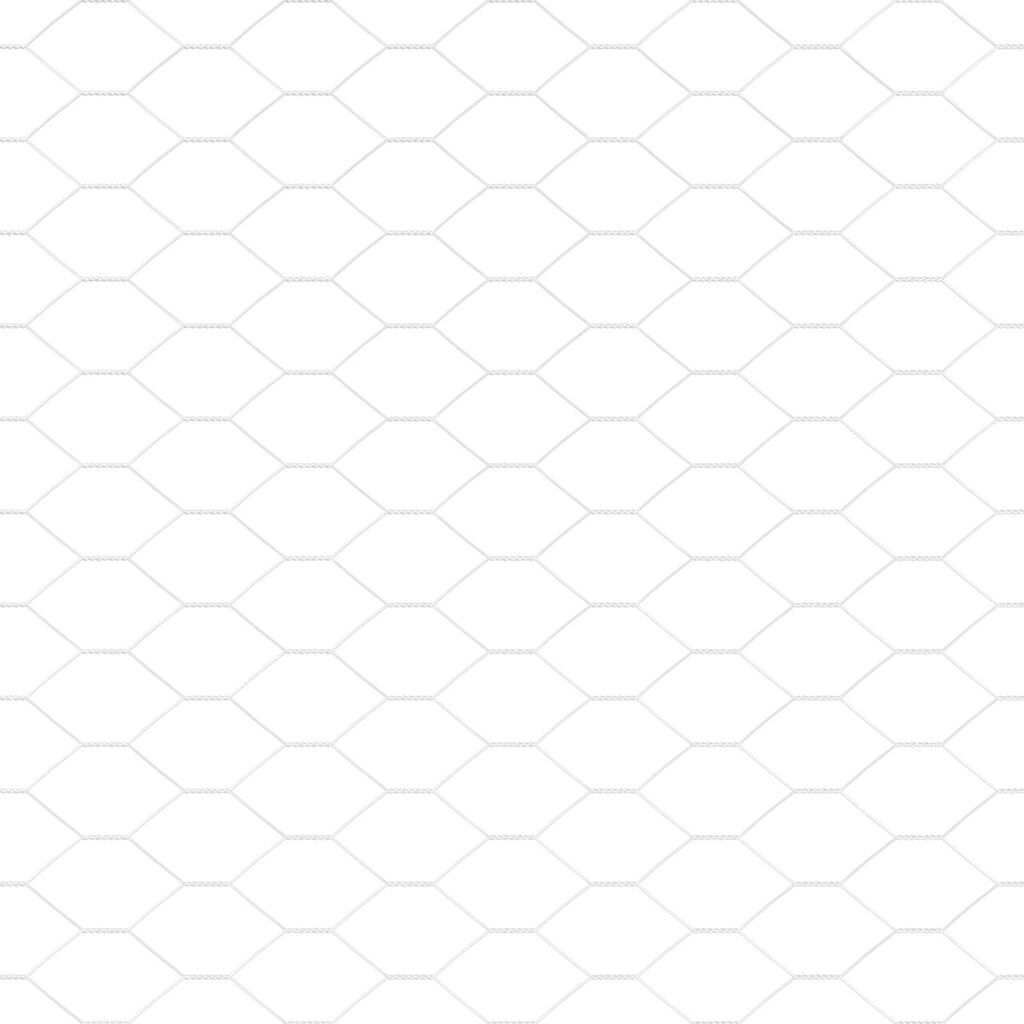 Φράκτης vidaXL Hexagon 0,6x50 μ Γαλβανισμένος Ατσάλι