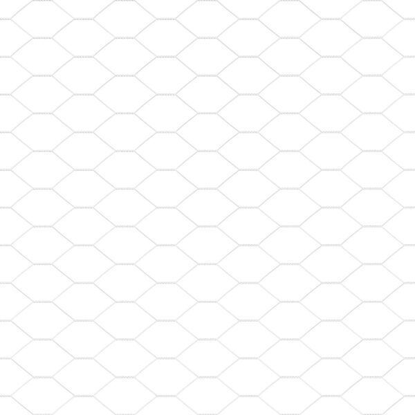 Φράκτης vidaXL Hexagon 0,6x50 μ Γαλβανισμένος Ατσάλι