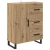 vidaXL Highboard &mu;&epsilon; &sigma;&upsilon;&rho;&tau;ά&rho;&iota; 2 pcs Artisan Oak &Epsilon;&pi;&epsilon;&xi;&epsilon;&rho;&gamma;&alpha;&sigma;&mu;έ&nu;&omicron; &xi;ύ&lambda;&omicron;