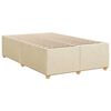vidaXL &Kappa;&rho;&epsilon;&beta;ά&tau;&iota; Boxspring &mu;&epsilon; &Sigma;&tau;&rho;ώ&mu;&alpha; &Kappa;&rho;&epsilon;&mu; 120x190 &epsilon;&kappa;. &Upsilon;&phi;&alpha;&sigma;&mu;ά&tau;&iota;&nu;&omicron;