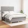 vidaXL &Kappa;&rho;&epsilon;&beta;ά&tau;&iota; Boxspring &mu;&epsilon; &Sigma;&tau;&rho;ώ&mu;&alpha; &Alpha;&nu;&omicron;&iota;&chi;&tau;ό &Gamma;&kappa;&rho;&iota; 140x200 &epsilon;&kappa;. &Upsilon;&phi;&alpha;&sigma;&mu;ά&tau;&iota;&nu;&omicron;