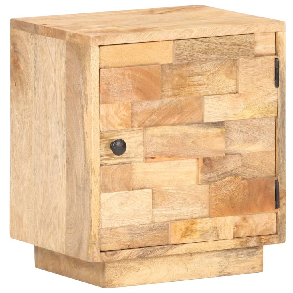 vidaXL Κομοδίνο 40 x 30 x 45 εκ. από Μασίφ Ξύλο Μάνγκο