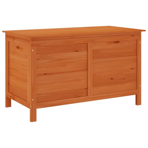 vidaXL Μπαούλο Αποθήκευσης Κήπου 99x49,5x58,5 εκ. Μασίφ Ξύλο Ελάτης