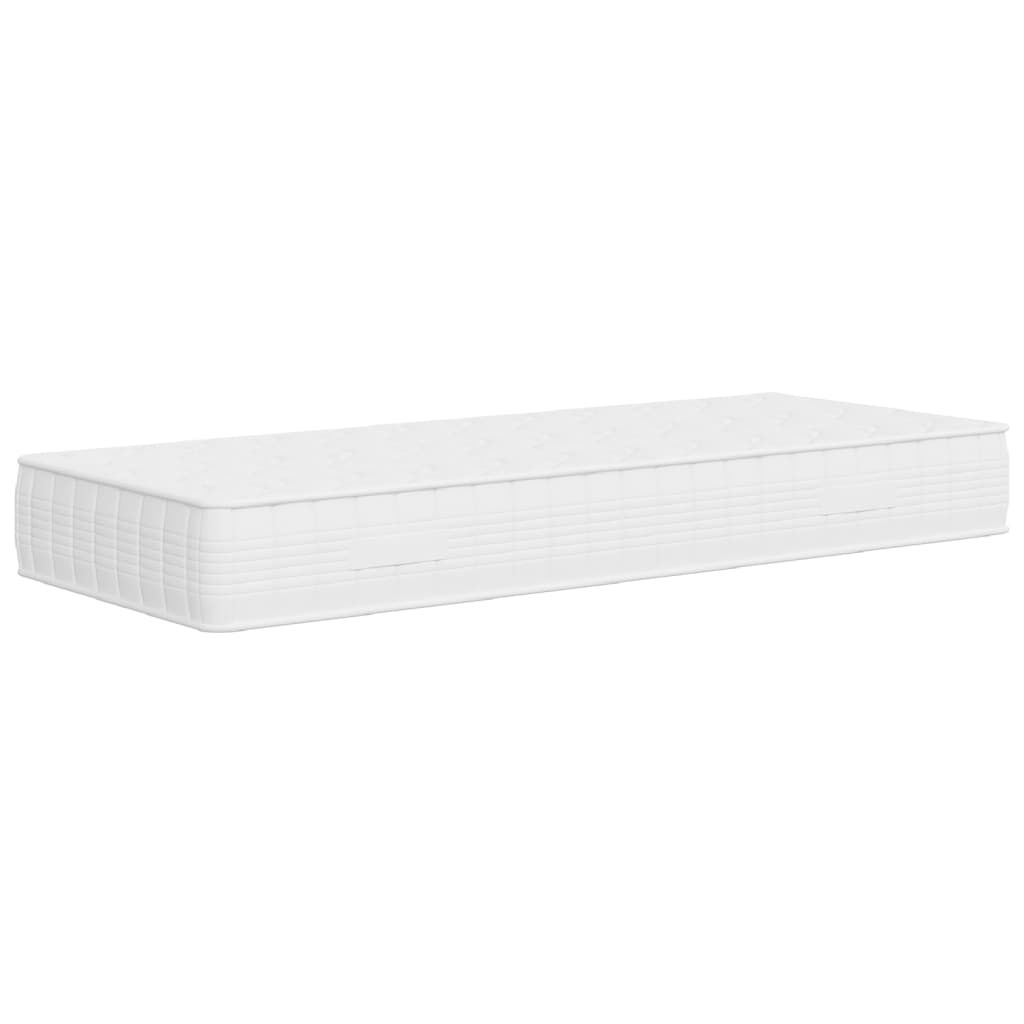 vidaXL Στρώμα με Pocket Springs Μεσαία Σκληρότητα 90x200 εκ. Μονό