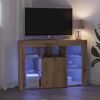 vidaXL &Gamma;&omega;&nu;&iota;&alpha;&kappa;ό&sigmaf; LED &Tau;&eta;&lambda;&epsilon;&omicron;&pi;&tau;&iota;&kappa;ό&sigmaf; &Kappa;ά&mu;&pi;&iota;&nu;&gamma;&kappa; Artisan Oak 100x40x68&epsilon;&kappa;.