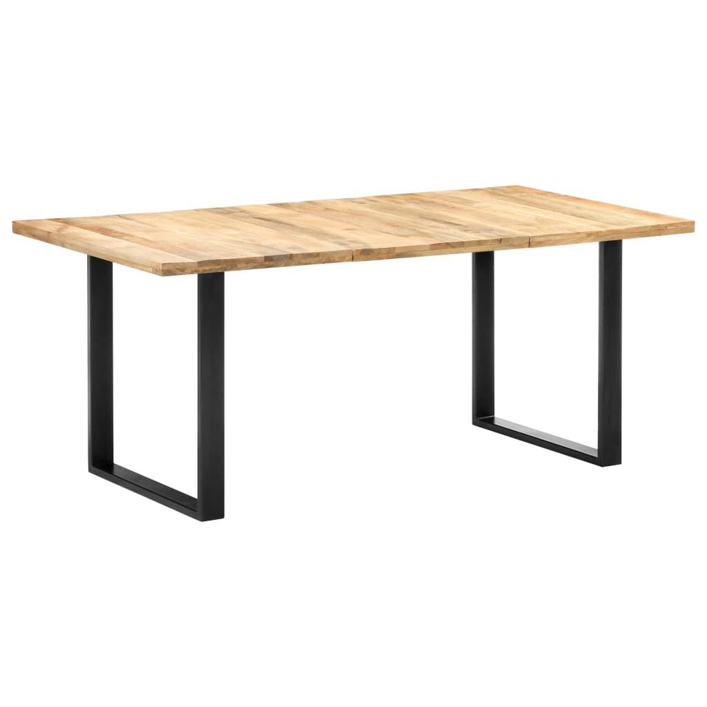 vidaXL Τραπεζαρία 180 x 90 x 76 εκ. από Μασίφ Ξύλο Μάνγκο