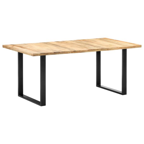vidaXL Τραπεζαρία 180 x 90 x 76 εκ. από Μασίφ Ξύλο Μάνγκο