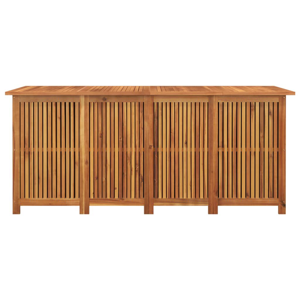 vidaXL Μπαούλο Αποθήκευσης Κήπου 175x80x75 εκ. από Μασίφ Ξύλο Ακακίας