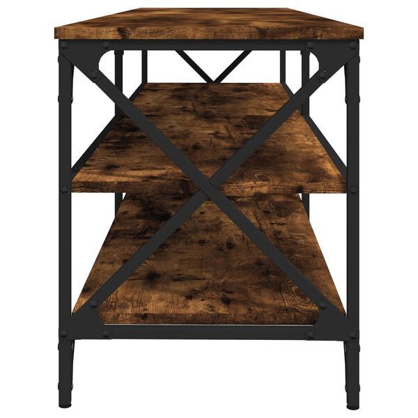 vidaXL Έπιπλο Τηλεόρασης Καπνιστή Δρυς 160x40x50 εκ. Επεξ. Ξύλο