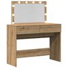 vidaXL &Tau;&rho;&alpha;&pi;έ&zeta;&iota; &pi;&epsilon;&rho;&iota;&pi;&omicron;ί&eta;&sigma;&eta;&sigmaf; &mu;&epsilon; &sigma;&upsilon;&rho;&tau;ά&rho;&iota; Artisan Oak 100 x 40 x 120 &epsilon;&kappa;.