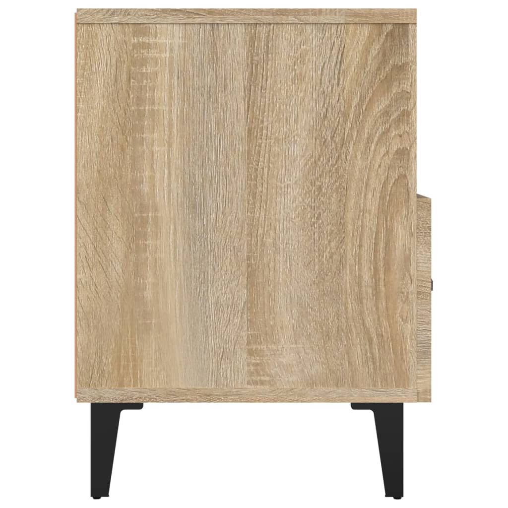 vidaXL Έπιπλο Τηλεόρασης Sonoma Δρυς 80x36x50 εκ. Επεξεργασμένο Ξύλο