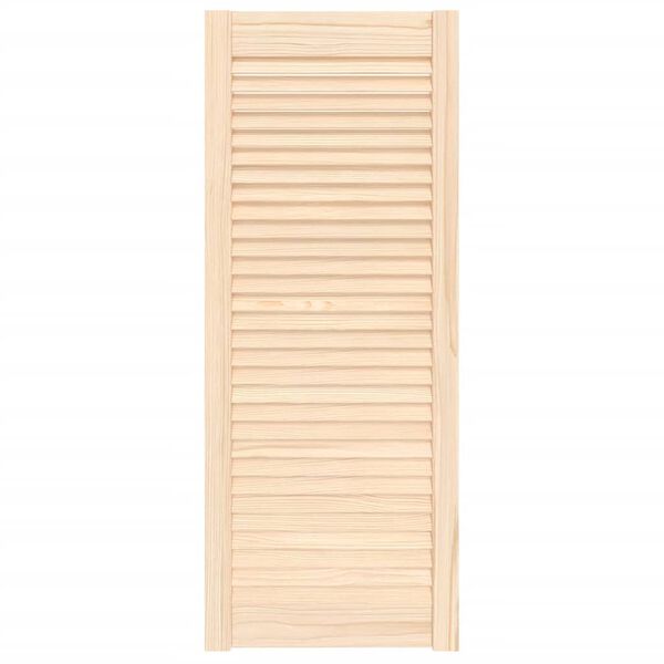 vidaXL Πορτάκι με Περσίδες 99,3x39,4 εκ. από Μασίφ Ξύλο Πεύκου