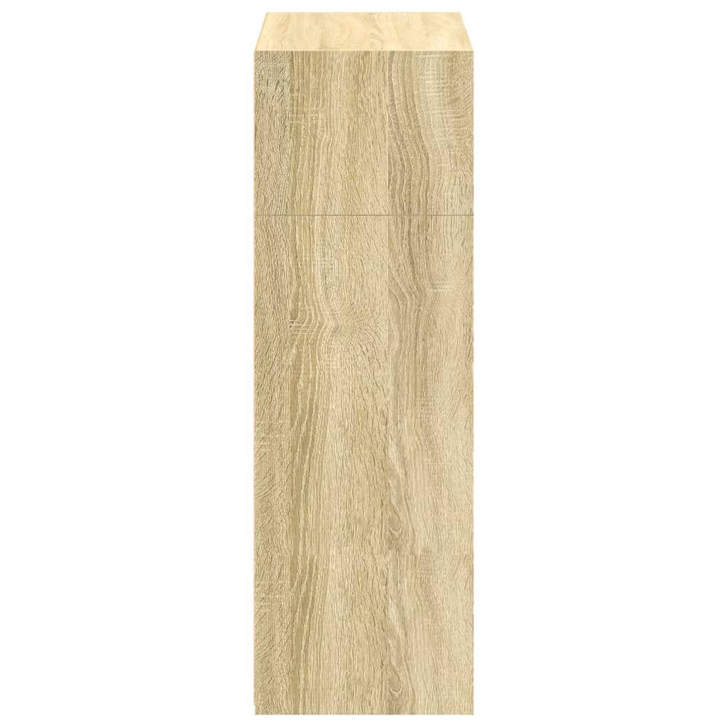 vidaXL Ντουλάπι Sonoma Δρυός 70x41x124 εκ. από Επεξεργασμένο Ξύλο