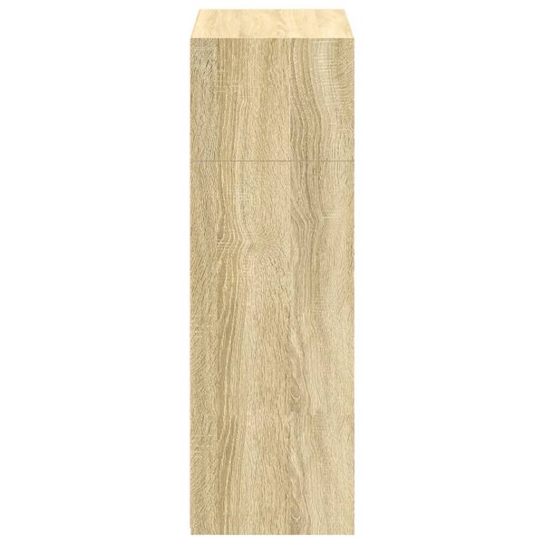 vidaXL Ντουλάπι Sonoma Δρυός 70x41x124 εκ. από Επεξεργασμένο Ξύλο