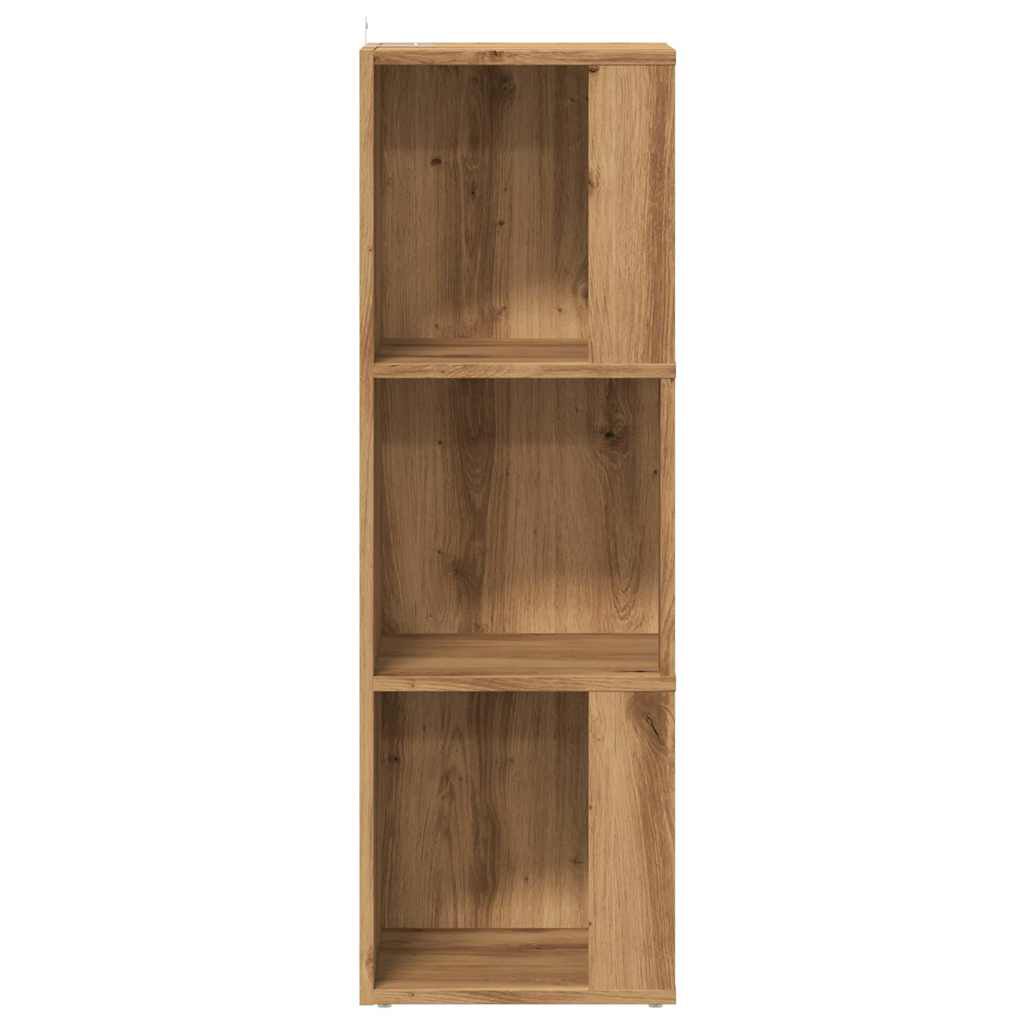 vidaXL Γωνιακό ντουλάπι Artisan Oak 33x33x100 cm Κατασκευασμένο ξύλο