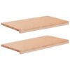 vidaXL &Pi;&alpha;&rho;ά&theta;&upsilon;&rho;&alpha; 2 &tau;&mu;&chi;. &Phi;&upsilon;&sigma;&iota;&kappa;ό 70 x 40 x 2 cm &Sigma;&tau;&epsilon;&rho;&epsilon;ό &xi;ύ&lambda;&omicron; &omicron;&xi;&iota;ά&sigmaf;