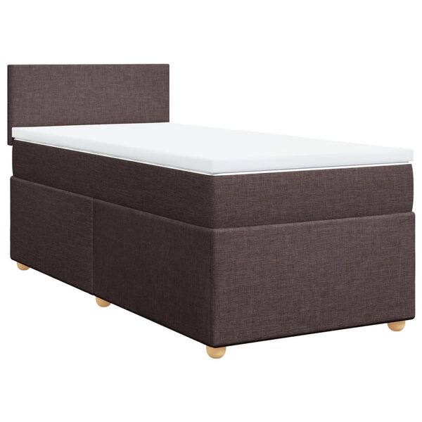 vidaXL &Kappa;&rho;&epsilon;&beta;ά&tau;&iota; Boxspring &mu;&epsilon; &Sigma;&tau;&rho;ώ&mu;&alpha; &Sigma;&kappa;&omicron;ύ&rho;&omicron; &Kappa;&alpha;&phi;έ 80x200 &epsilon;&kappa;. &Upsilon;&phi;&alpha;&sigma;&mu;ά&tau;&iota;&nu;&omicron;