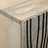 vidaXL Ντουλάπι TV Λευκό 105 x 33 x 46 εκ. Μασίφ ξύλο μάνγκο