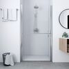 vidaXL Πόρτα Ντουζιέρας 91 x 195 εκ. από Ψημένο Γυαλί