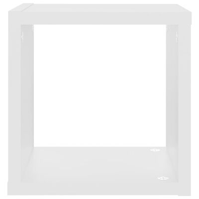 vidaXL Ράφια Κύβοι Τοίχου 6 τεμ. Λευκά 22 x 15 x 22 εκ.