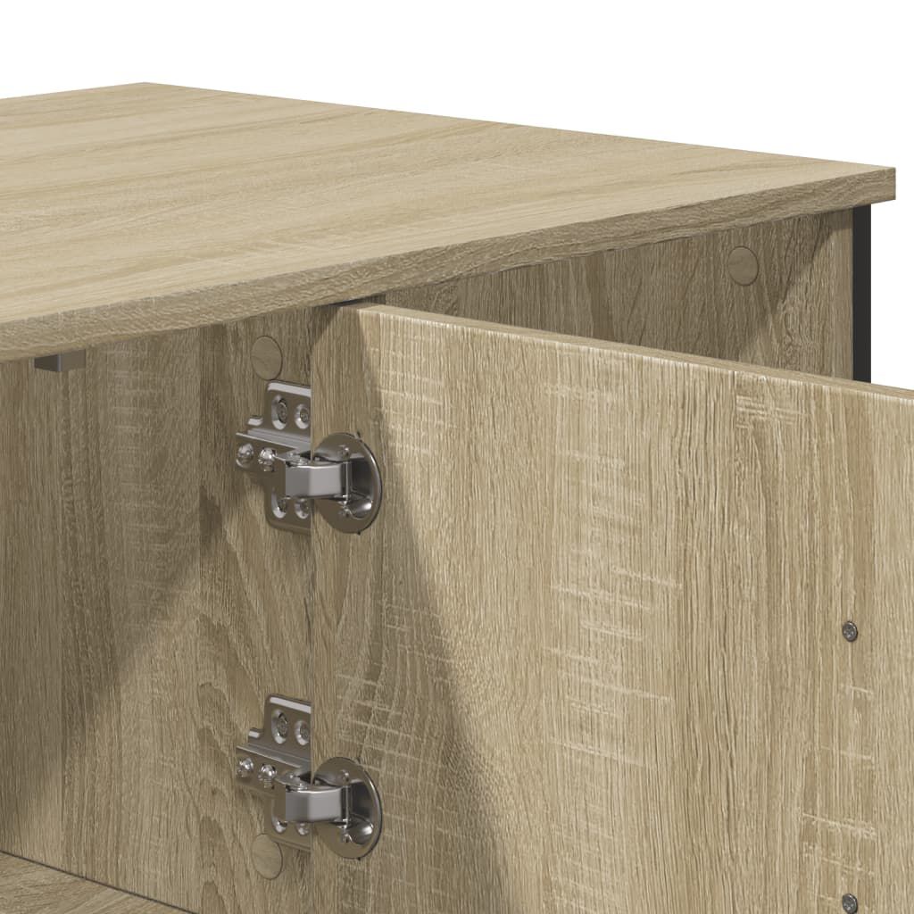 vidaXL Τραπεζάκι Σαλονιού Sonoma Δρυς 100x51x40 εκ. Επεξεργασμένο Ξύλο