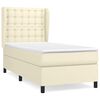 vidaXL &Kappa;&rho;&epsilon;&beta;ά&tau;&iota; Boxspring &mu;&epsilon; &Sigma;&tau;&rho;ώ&mu;&alpha; &Kappa;&rho;&epsilon;&mu; 80 x 200 &epsilon;&kappa;. &Sigma;&upsilon;&nu;&theta;&epsilon;&tau;&iota;&kappa;ό &Delta;έ&rho;&mu;&alpha;