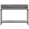 vidaXL Τραπέζι Κονσόλα Γκρι Sonoma 100x30,5x75 εκ. Επεξεργασμένο Ξύλο