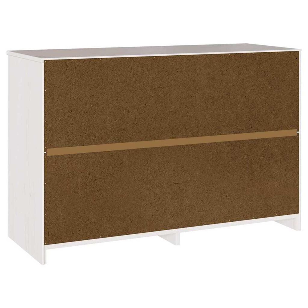 vidaXL Συρταριοθήκη με συρτάρι Drammen Λευκό 111 x 43 x 73.5 εκ.