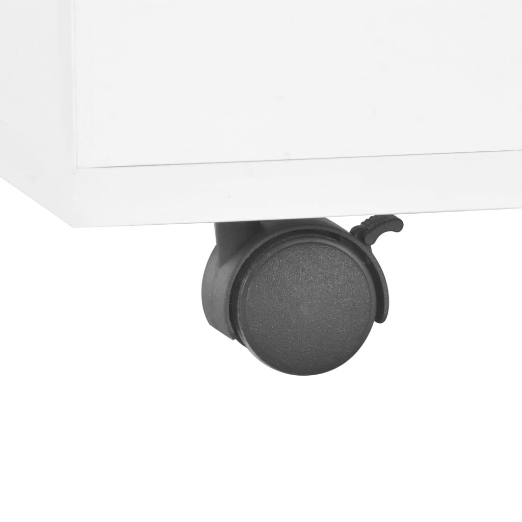 vidaXL Τραπεζάκι Σαλονιού Γυαλιστερό Λευκό 120 x 60 x 35 εκ.