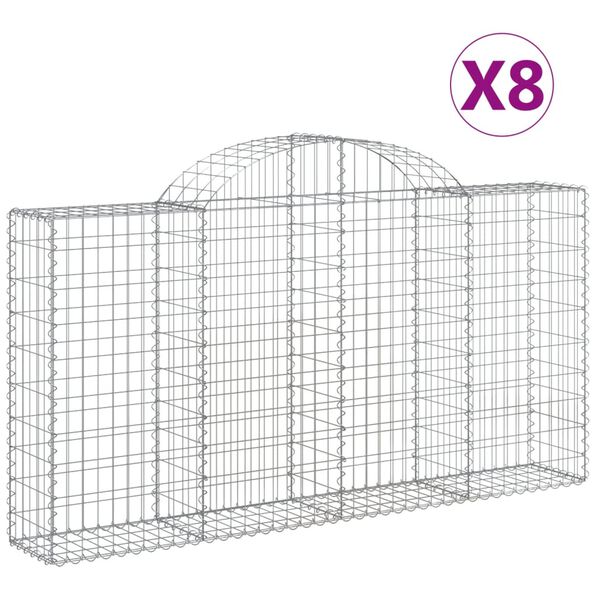 vidaXL &Sigma;&upsilon;&rho;&mu;&alpha;&tau;&omicron;&kappa;&iota;&beta;ώ&tau;&iota;&alpha; &Tau;&omicron;&xi;&omega;&tau;ά 8 &tau;&epsilon;&mu;. 200x30x100/120 &epsilon;&kappa;. &Gamma;&alpha;&lambda;&beta;&alpha;&nu;. &Alpha;&tau;&sigma;ά&lambda;&iota;