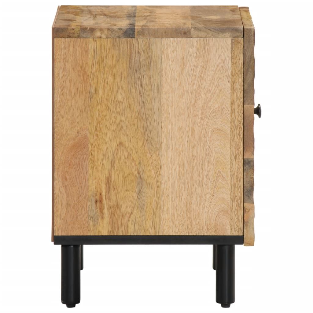 vidaXL Κομοδίνο 40 x 33 x 46 εκ. από Μασίφ Ξύλο Μάνγκο