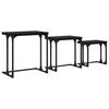vidaXL &Phi;&omega;&tau;&iota;&sigma;&tau;&iota;&kappa;ό &Tau;&rho;&alpha;&pi;&epsilon;&zeta;ά&kappa;&iota; 3 pcs &Mu;&alpha;ύ&rho;&eta; &delta;&rho;&upsilon;&sigmaf; 50.5 x 35 x 53 &epsilon;&kappa;.