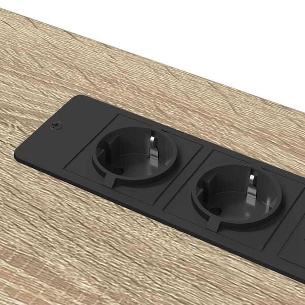 vidaXL Γραφείο Sonoma Δρυς 100 x 50 x 86.5 εκ Επεξεργασμένο ξύλο