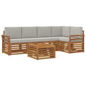 vidaXL &Sigma;&alpha;&lambda;&omicron;&nu;ά&kappa;&iota; &Gamma;&omega;&nu;&iota;&alpha;&kappa;&omicron;ύ &Kappa;&alpha;&nu;&alpha;&pi;έ 6 pcs &Phi;&upsilon;&sigma;&iota;&kappa;ό &kappa;&alpha;&iota; &Alpha;&nu;&omicron;&iota;&chi;&tau;ό &Gamma;&kappa;&rho;&iota;