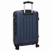 vidaXL Σετ Βαλίτσας με κλειδαριά 3 pcs Σκούρο Μπλε 50 x 31 x 78 εκ